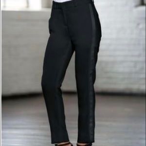 NWOT Gap Slim Crop tuxedo stripe dress pants